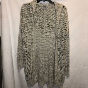 Aerie Hooded Long Cardigan